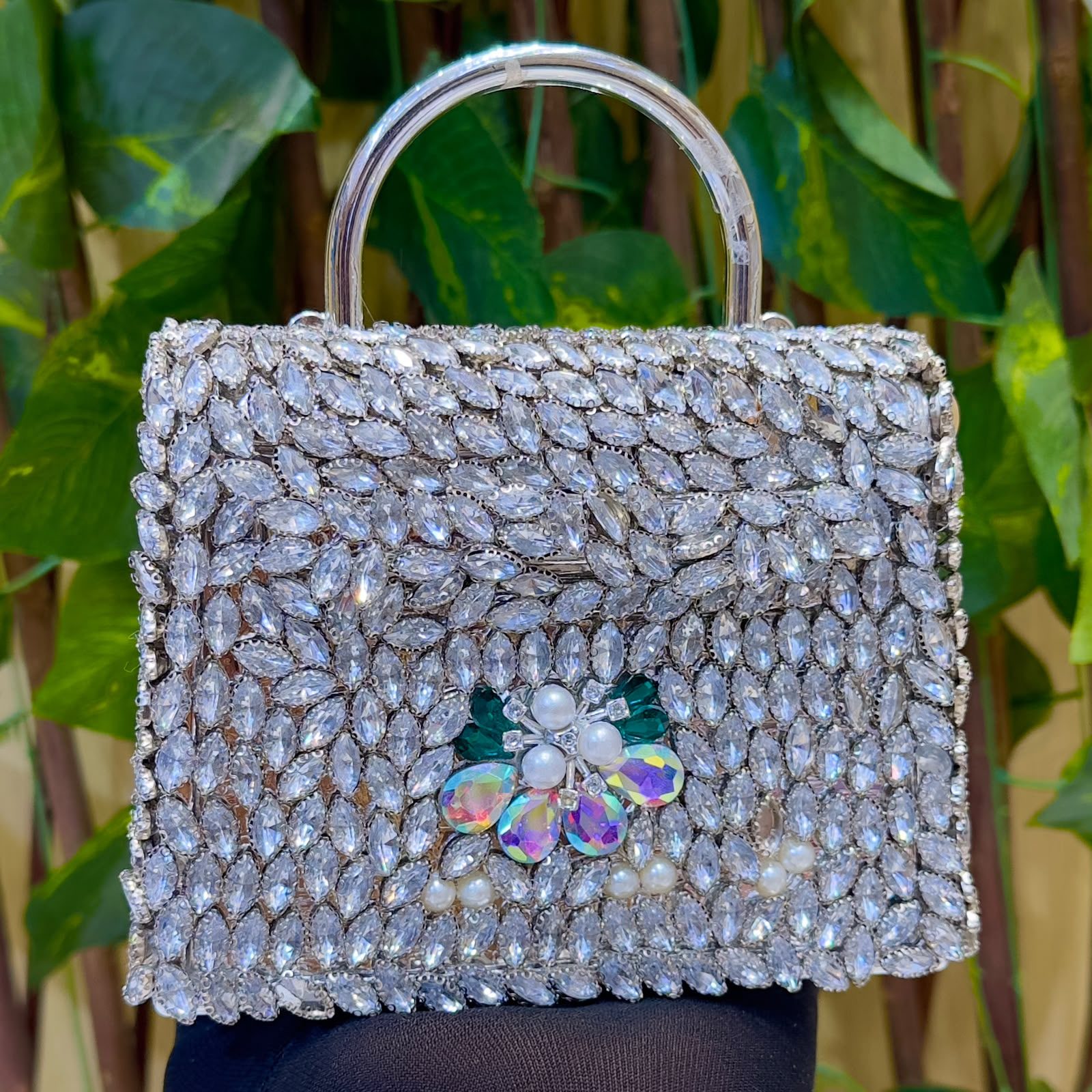 Silver Clutch