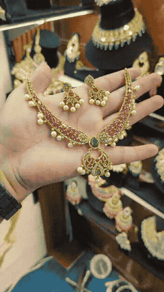 South Indian Necklace Set
