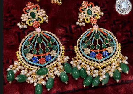 Mehndi Earrings